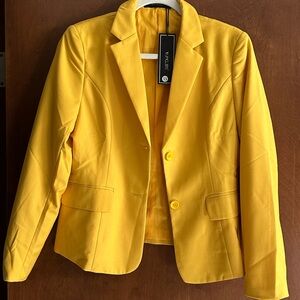 Yellow Women's Tailored Blazer